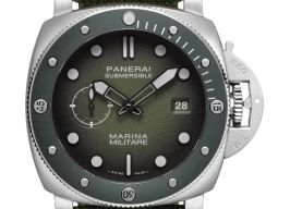 Panerai Submersible PAM01697 (2026) - Groen wijzerplaat 44mm Staal