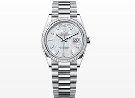 Rolex Day-Date 36 128396TBR (2023) - Parelmoer wijzerplaat 36mm Platina