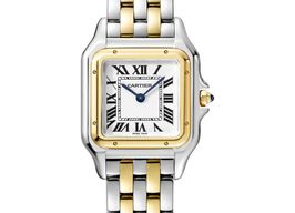 Cartier Panthère W2PN0014 (2025) - Silver dial 37 mm Gold/Steel case
