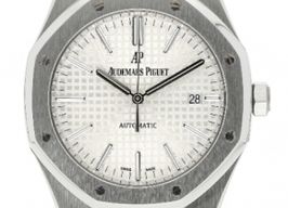 Audemars Piguet Royal Oak Selfwinding 15400ST.OO.1220ST.02 (Unknown (random serial)) - White dial 41 mm Steel case