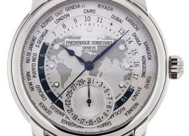 Frederique Constant Manufacture Worldtimer FC-718WM4H6 (2024) - Silver dial 42 mm Steel case