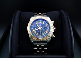 Breitling Chronomat 44 CB0110121C1C1 (2012) - Blue dial 44 mm Steel case