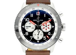 Breitling Super Avi YB04451A1B1X1 (2022) - Black dial 46 mm Steel case