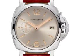 Panerai Luminor Due PAM01248 (2026) - Zilver wijzerplaat 38mm Staal