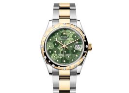 Rolex Datejust 31 278343RBR (2024) - Groen wijzerplaat 31mm Staal