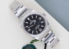 Rolex Explorer 214270 (2020) - Zwart wijzerplaat 39mm Staal
