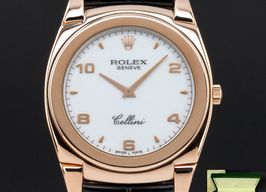 Rolex Cellini 5330 (2008) - Wit wijzerplaat 36mm Roségoud