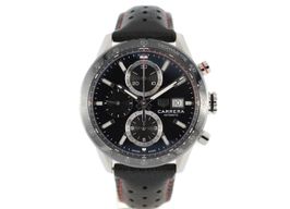 TAG Heuer Carrera CBM2110 (2022) - Black dial 41 mm Steel case
