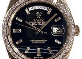 Rolex Day-Date 40 228398TBR (2023) - Black dial 40 mm Yellow Gold case