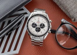 Omega Speedmaster Professional Moonwatch 522.30.42.30.04.001 (Unknown (random serial)) - White dial 42 mm Steel case