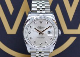 Rolex Datejust 36 116234 (2008) - Silver dial 36 mm Steel case