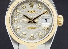 Rolex Lady-Datejust 69173 (1999) - Silver dial 26 mm Gold/Steel case