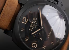 Panerai Luminor 1950 3 Days GMT Automatic PAM00441 (2013) - Black dial 44 mm Ceramic case