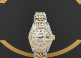 Rolex Lady-Datejust 69173 (1993) - Pearl dial 26 mm Gold/Steel case