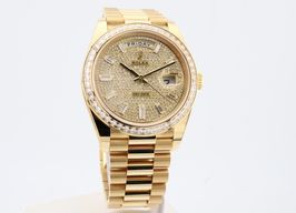 Rolex Day-Date 40 228398TBR (2023) - Gold dial 40 mm Yellow Gold case