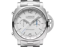 Panerai Luminor Chrono PAM01548 (2025) - White dial 44 mm Steel case