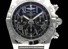Breitling Chronomat 44 AB0110 (2015) - Black dial 44 mm Steel case