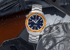 Omega Seamaster Planet Ocean 2208.50.00 (Onbekend (willekeurig serienummer)) - Zwart wijzerplaat 46mm Staal