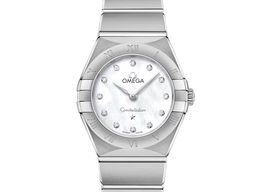 Omega Constellation Quartz 131.10.25.60.55.001 (2024) - Wit wijzerplaat 25mm Staal