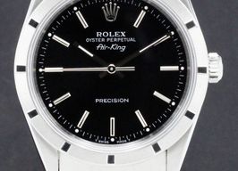 Rolex Air-King 14010 (1999) - Black dial 34 mm Steel case