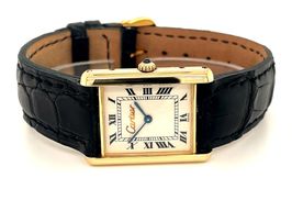 Cartier Tank Louis Cartier Unknown (Unknown (random serial)) - White dial 24 mm Yellow Gold case