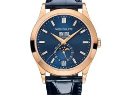 Patek Philippe Annual Calendar 5396R-015 (2024) - Blue dial 39 mm Rose Gold case