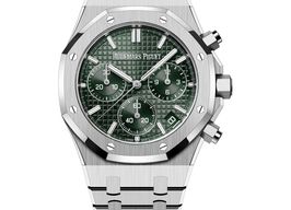Audemars Piguet Royal Oak Chronograph 26240ST.OO.1320ST.04 (2025) - Green dial 41 mm Steel case