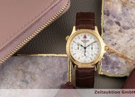 Jaeger-LeCoultre Vintage 116.1.33 (1995) - Silver dial 36 mm Yellow Gold case