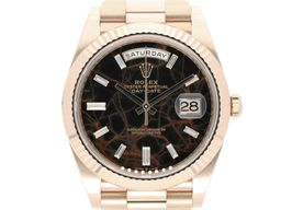 Rolex Day-Date 40 228235 (2025) - Brown dial 40 mm Rose Gold case