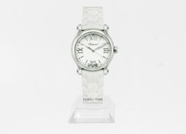 Chopard Happy Sport 278590-3001 (2024) - White dial 30 mm Steel case