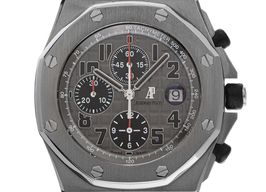 Audemars Piguet Royal Oak Offshore Chronograph 26170TI.OO.1000TI.01 (2014) - Grey dial 42 mm Titanium case