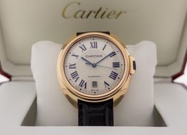Cartier Clé de Cartier WGCL0004 (2016) - Silver dial 40 mm Rose Gold case