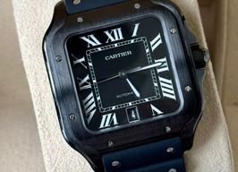 Cartier Santos WSSA0039 (2024) - Black dial 40 mm Steel case