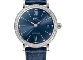 IWC Portofino Automatic IW658602 (2025) - Blauw wijzerplaat 37mm Staal
