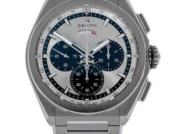 Zenith Defy El Primero 95.9001.9004/01.R582 (2008) - Zilver wijzerplaat 44mm Titanium