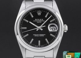 Rolex Oyster Perpetual Date 15200 (1991) - Black dial 34 mm Steel case