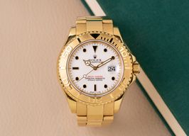 Rolex Yacht-Master 40 16628 (1997) - White dial 40 mm Yellow Gold case