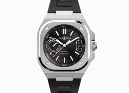Bell & Ross Unknown BRX5R-BL-ST/SRB (2025) - Zwart wijzerplaat 42mm Staal