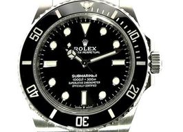 Rolex Submariner No Date 124060 (2023) - Zwart wijzerplaat 41mm Staal