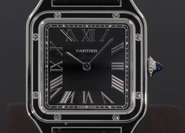 Cartier Santos Dumont WSSA0046 (2023) - Zwart wijzerplaat 31mm Staal