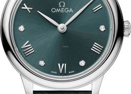 Omega De Ville 434.13.28.60.60.001 (2024) - Turquoise wijzerplaat 27mm Staal