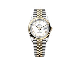 Rolex Datejust 36 126203 (2025) - White dial 36 mm Gold/Steel case
