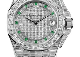 Audemars Piguet Royal Oak Offshore Lady 67543BC.ZZ.D204CR.01 (2025) - Diamond dial 37 mm White Gold case