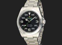 Rolex Air-King 126900 (2024) - Zwart wijzerplaat 40mm Staal