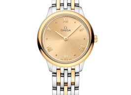 Omega De Ville 434.20.28.60.08.001 (2025) - Champagne dial 28 mm Gold/Steel case