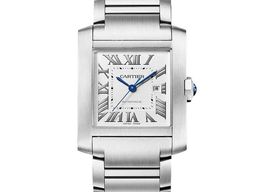 Cartier Tank Française WSTA0067 (2025) - Silver dial 31 mm Steel case
