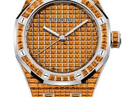 Audemars Piguet Royal Oak Selfwinding 15554BC.SE.1274BC.01 (2025) - Orange dial 37 mm White Gold case