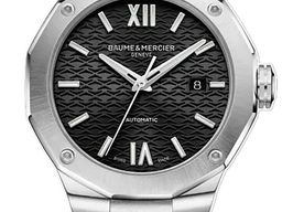Baume & Mercier Riviera M0A10748 (2026) - Grijs wijzerplaat 39mm Staal