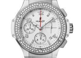 Hublot Big Bang 41 mm 342.SE.230.RW.114 (2023) - Wit wijzerplaat 41mm Staal