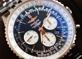 Breitling Navitimer 1 B01 Chronograph UB012721/BE18 (2016) - Zwart wijzerplaat 47mm Staal